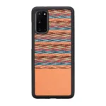 MAN&WOOD case for Galaxy S20 browny check black