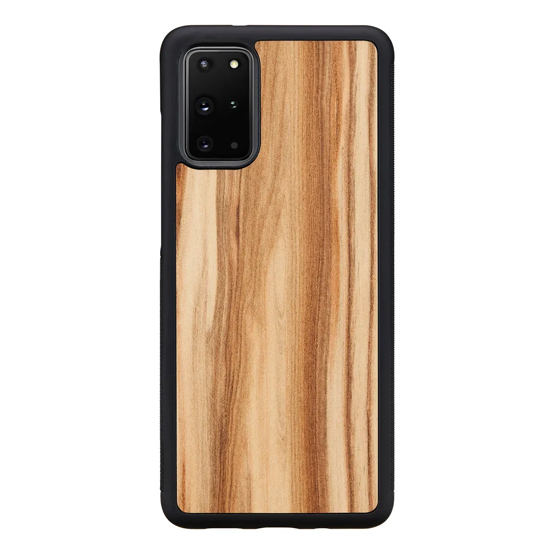 mobilux-m6618b MAN&WOOD case for Galaxy S20+ cappuccino black