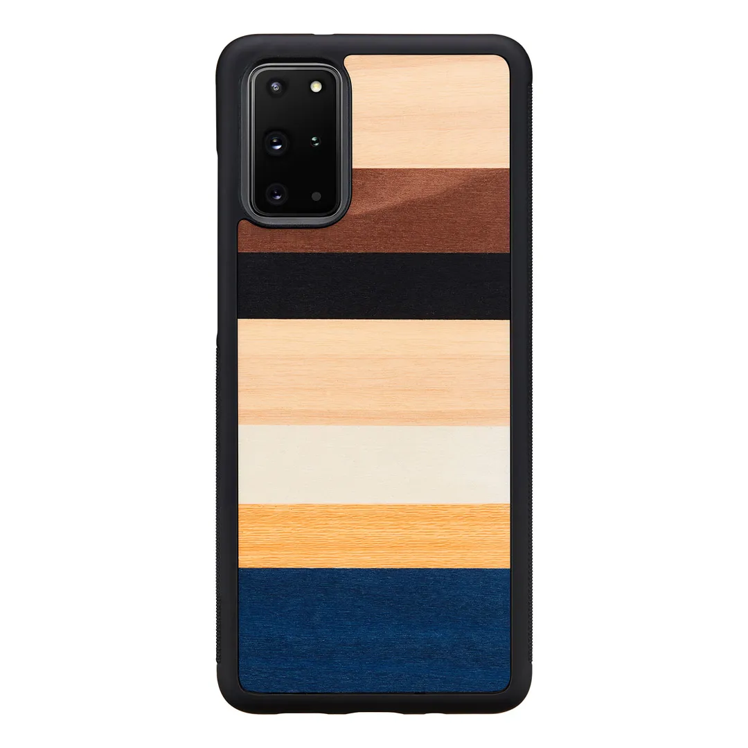 mobilux-m6631b MAN&WOOD case for Galaxy S20+ province black