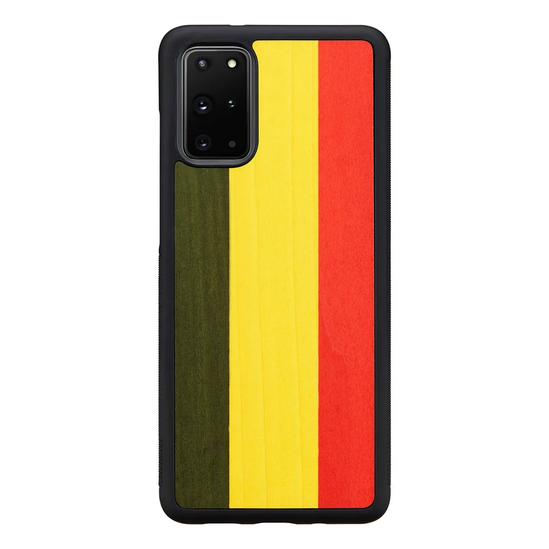 mobilux-m6635b MAN&WOOD case for Galaxy S20+ reggae black