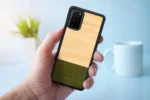 MAN&WOOD case for Galaxy S20+ bamboo forest black