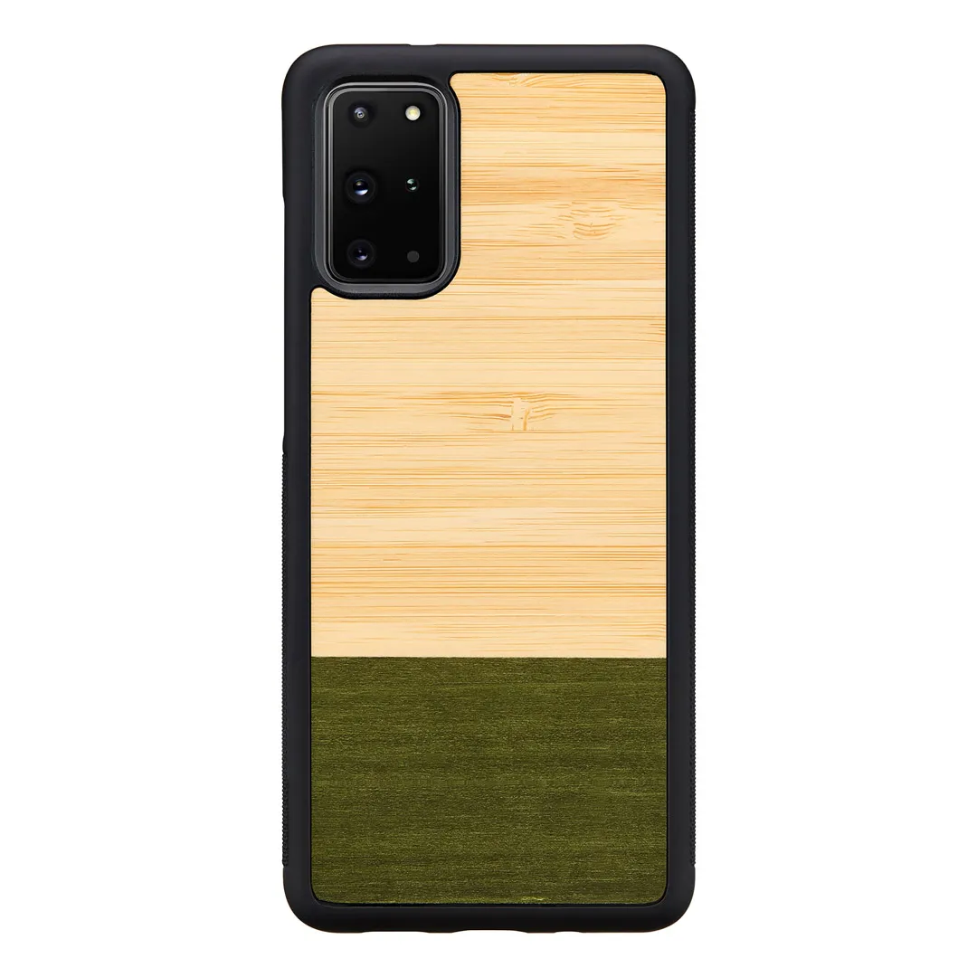 mobilux-m6643b MAN&WOOD case for Galaxy S20+ bamboo forest black