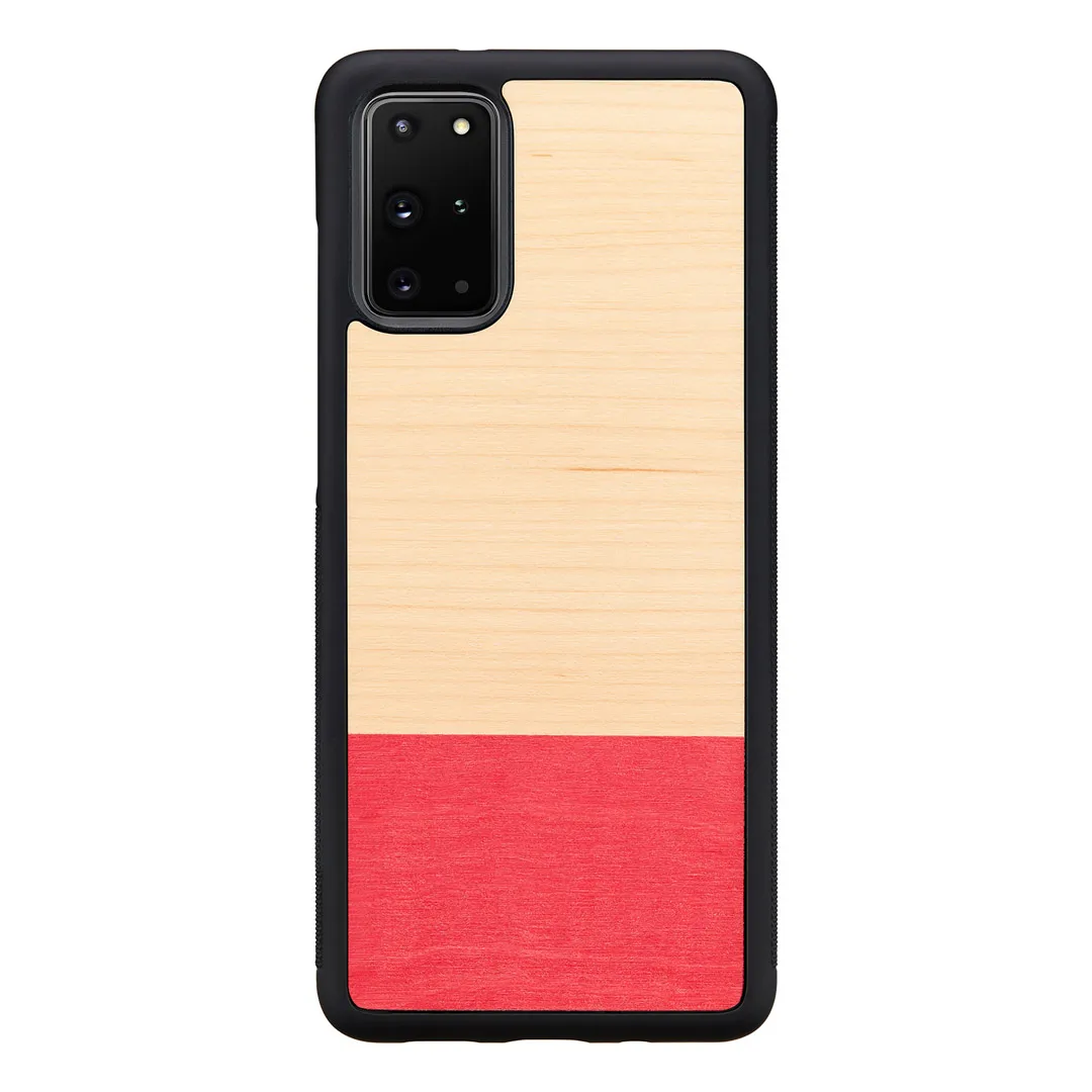 mobilux-m6645b MAN&WOOD case for Galaxy S20+ miss match black