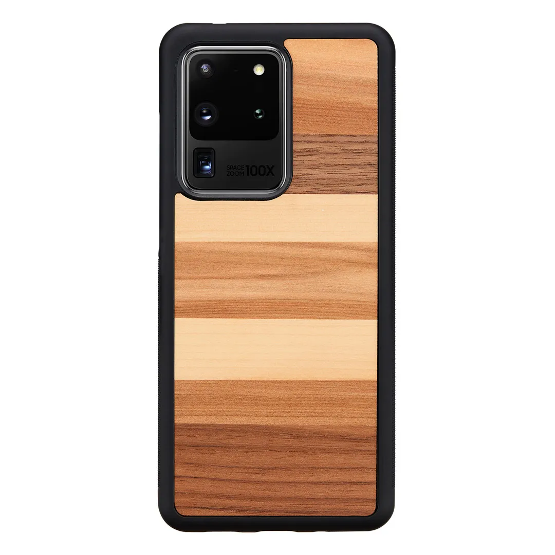 mobilux-m6711b MAN&WOOD case for Galaxy S20 Ultra sabbia black