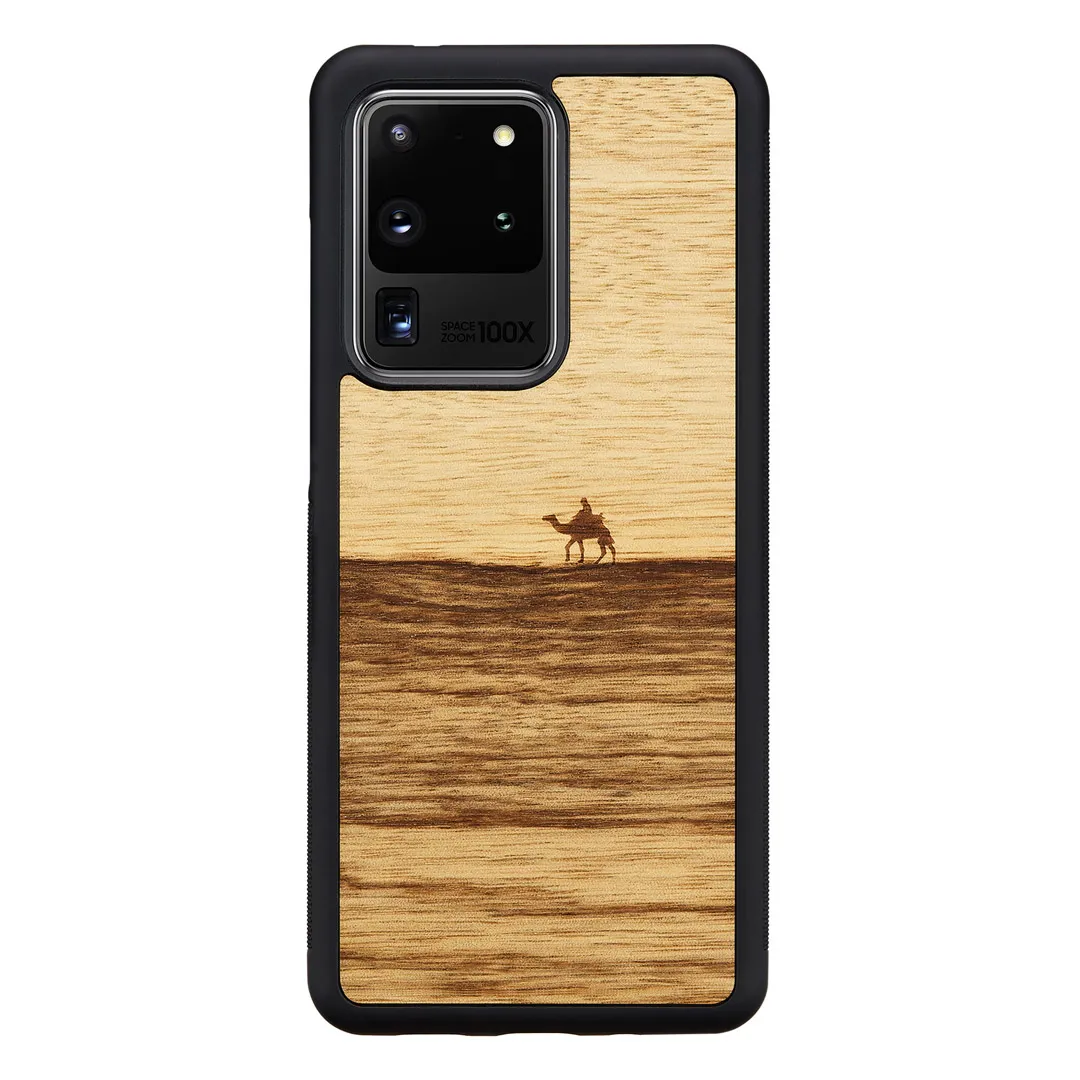 mobilux-m6717b MAN&WOOD case for Galaxy S20 Ultra terra black
