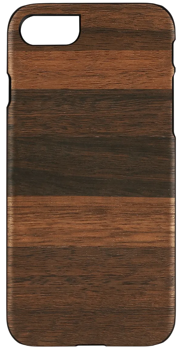 mobilux-m7412b MAN&WOOD case for iPhone 7/8 fango black