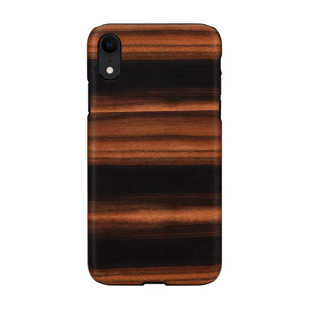 mobilux-m7622b MAN&WOOD SmartPhone case iPhone XR ebony black