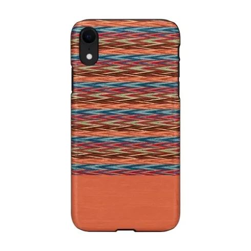 MAN&WOOD SmartPhone case iPhone XR browny check black