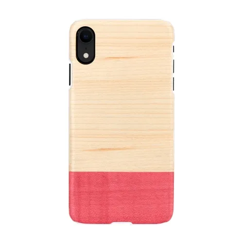 mobilux-m7645w MAN&WOOD SmartPhone case iPhone XR miss match white