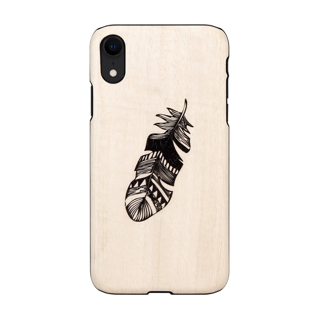 mobilux-m7657b MAN&WOOD SmartPhone case iPhone XR indian black