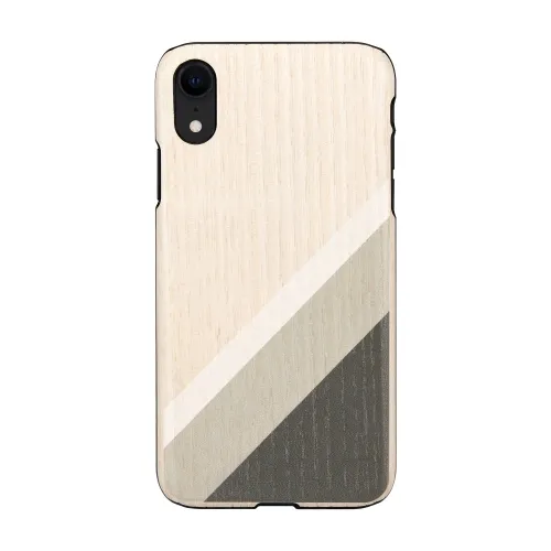 mobilux-m7658b MAN&WOOD SmartPhone case iPhone XR gray suit black