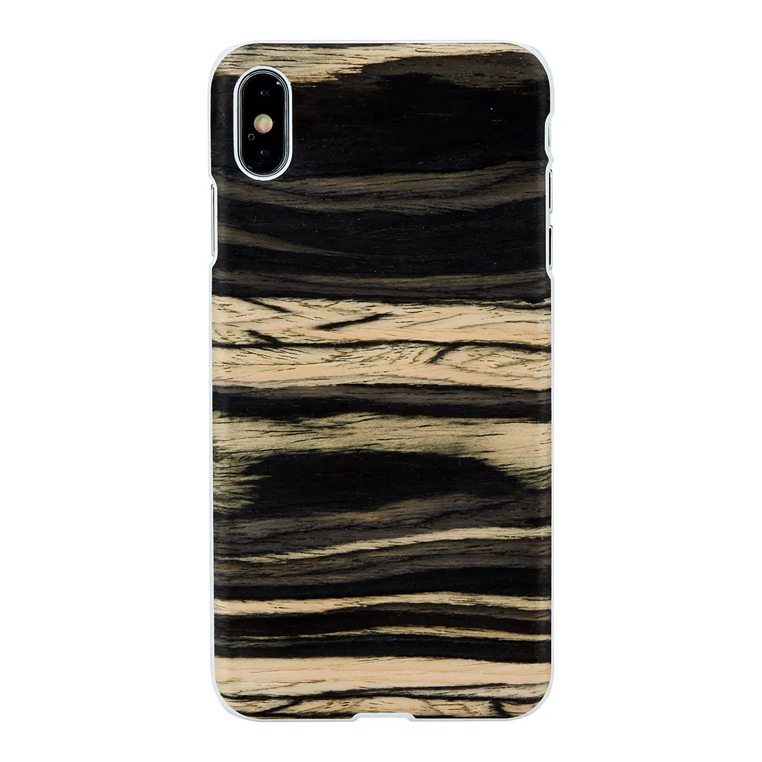 mobilux-m7719w MAN&WOOD SmartPhone case iPhone XS Max white ebony white