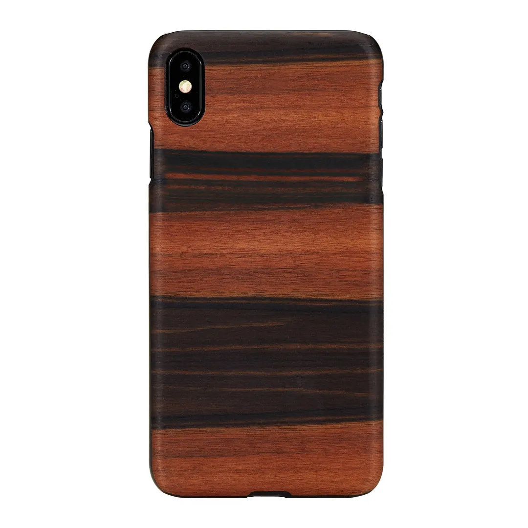mobilux-m7722b MAN&WOOD SmartPhone case iPhone XS Max ebony black
