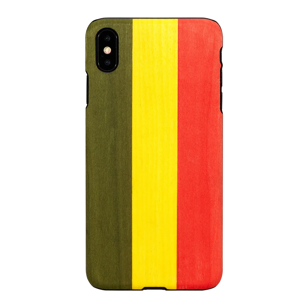 mobilux-m7735b MAN&WOOD SmartPhone case iPhone XS Max reggae black