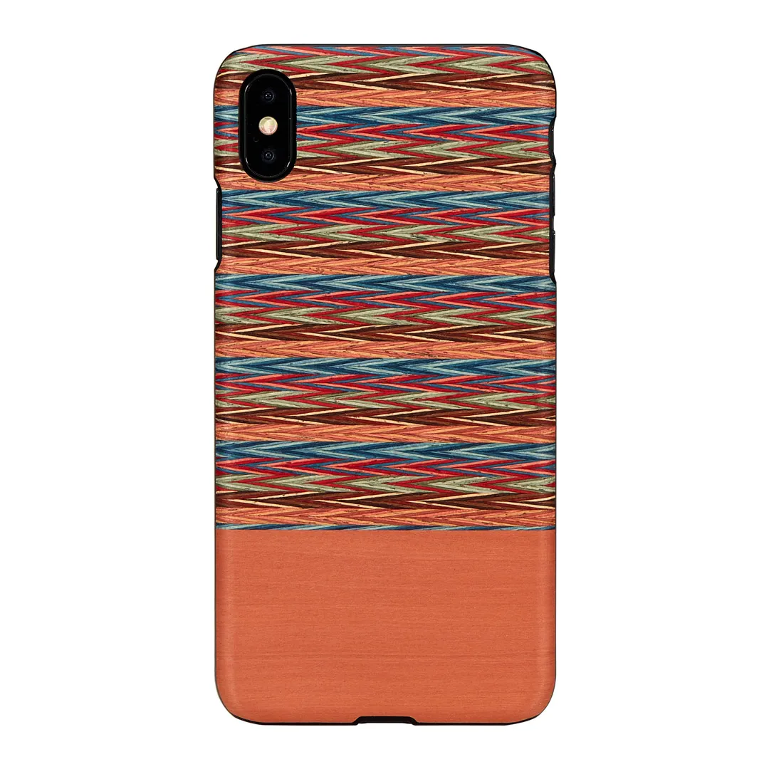 mobilux-m7742b MAN&WOOD SmartPhone case iPhone XS Max browny check black