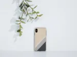 MAN&WOOD SmartPhone case iPhone XS Max gray suit black