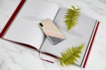 MAN&WOOD SmartPhone case iPhone XS Max pink suit black