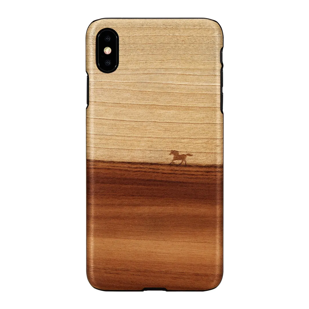 mobilux-m7761b MAN&WOOD SmartPhone case iPhone XS Max mustang black