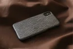MAN&WOOD SmartPhone case iPhone X/XS carbalho black