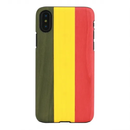 mobilux-m8035b MAN&WOOD SmartPhone case iPhone X/XS reggae black