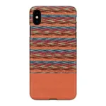 MAN&WOOD SmartPhone case iPhone X/XS browny check black