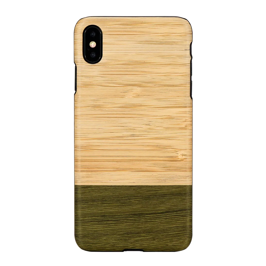 mobilux-m8043b MAN&WOOD SmartPhone case iPhone X/XS bamboo forest black