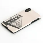 MAN&WOOD SmartPhone case iPhone X/XS hand bridge black