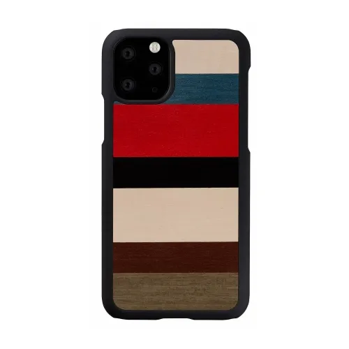 mobilux-m8132b MAN&WOOD SmartPhone case iPhone 11 Pro corallina black