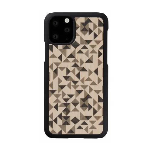 mobilux-m8167b MAN&WOOD SmartPhone case iPhone 11 Pro mono triangle black