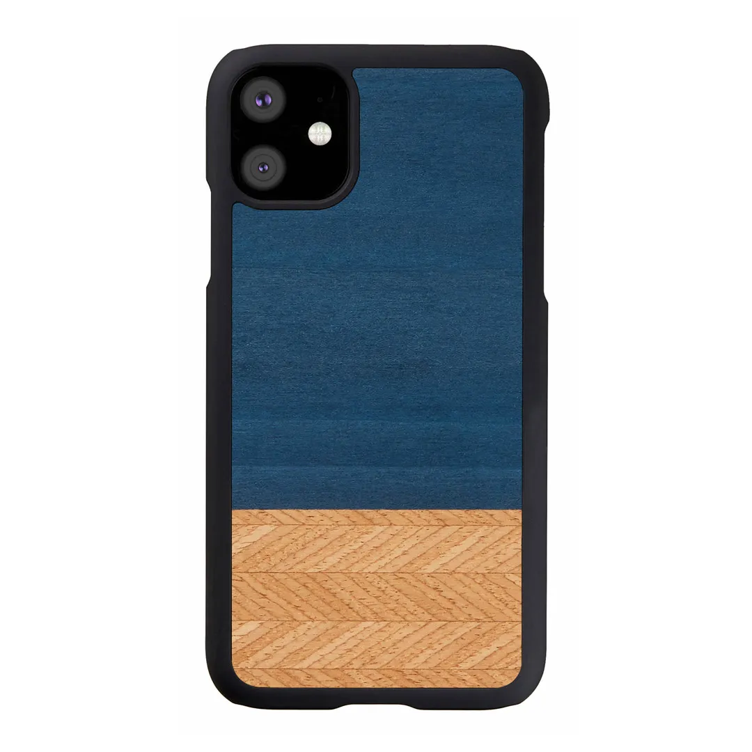 mobilux-m8240b MAN&WOOD SmartPhone case iPhone 11 denim black