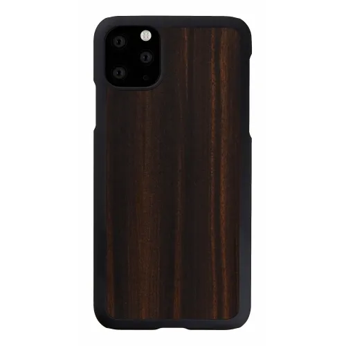 mobilux-m8322b MAN&WOOD SmartPhone case iPhone 11 Pro Max ebony black