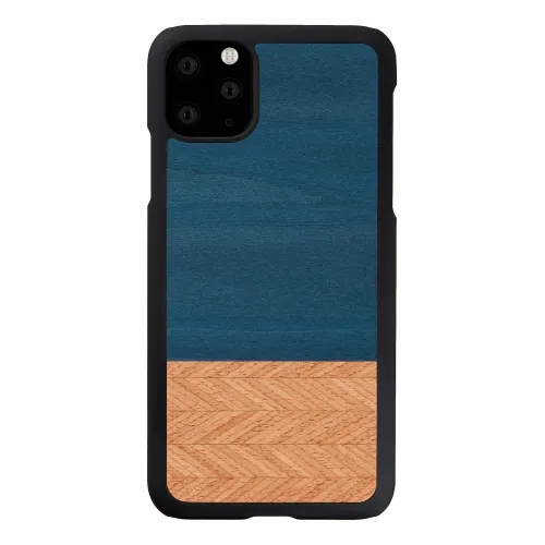 mobilux-m8340b MAN&WOOD SmartPhone case iPhone 11 Pro Max denim black