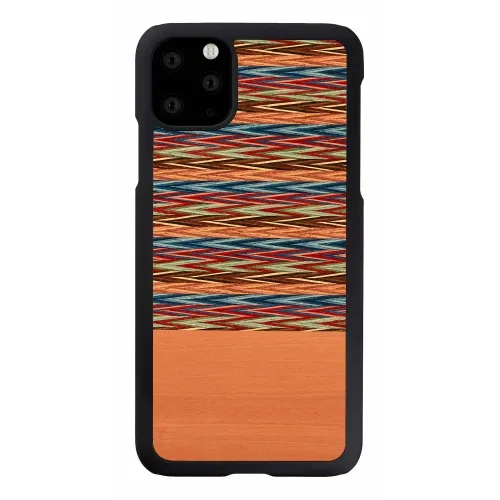 mobilux-m8342b MAN&WOOD SmartPhone case iPhone 11 Pro Max browny check black