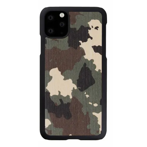 mobilux-m8369b MAN&WOOD SmartPhone case iPhone 11 Pro Max camouflage black
