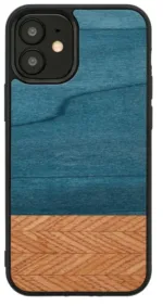 MAN&WOOD case for iPhone 12 mini denim black