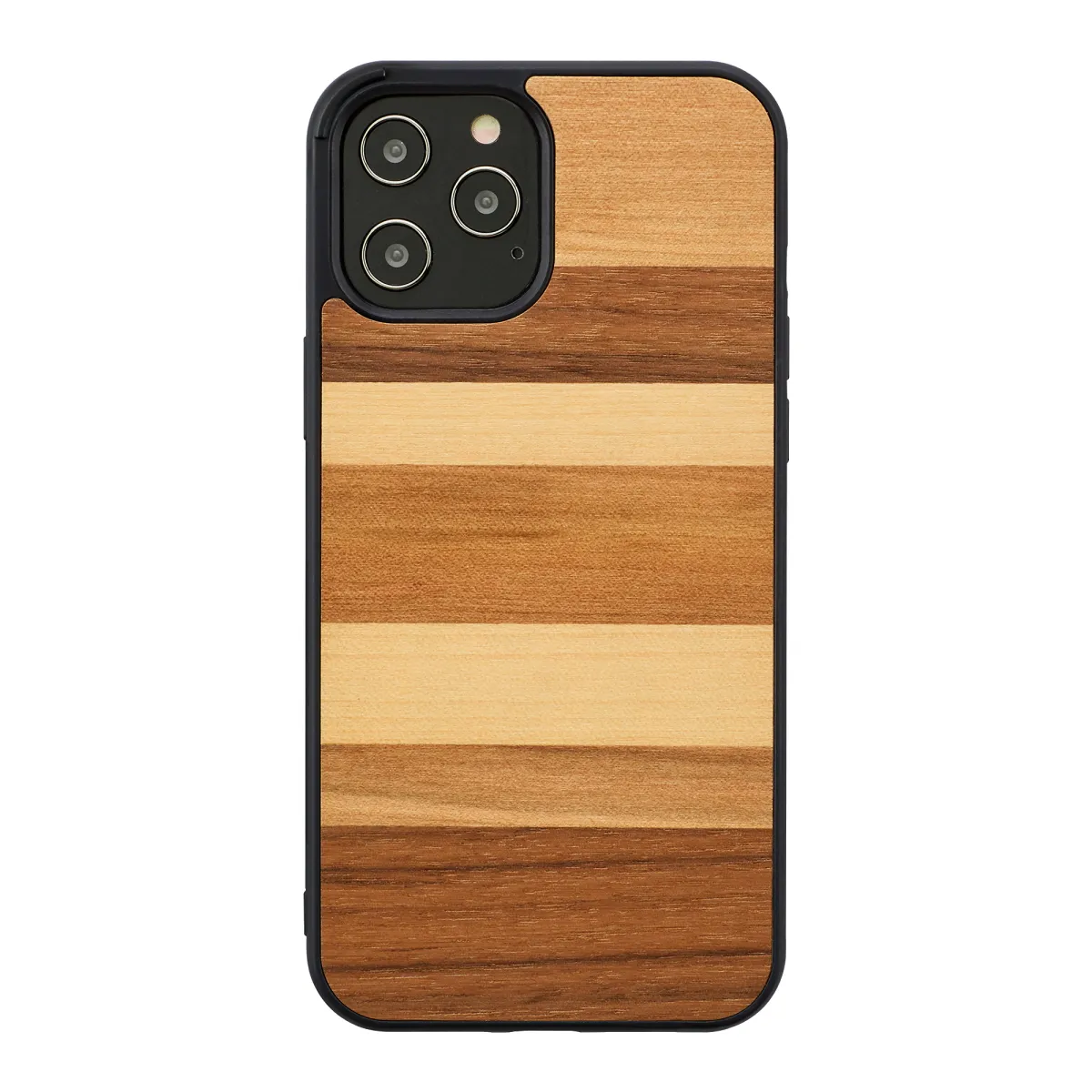 mobilux-m8711b MAN&WOOD case for iPhone 12 Pro Max sabbia black
