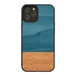 MAN&WOOD case for iPhone 12 Pro Max denim black