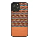 MAN&WOOD case for iPhone 12 Pro Max browny check black