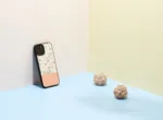 MAN&WOOD case for iPhone 12 Pro Max pink flower black