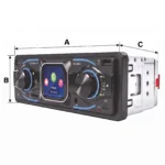 Manta MACR401 VANCOUVER, Car Radio, Black