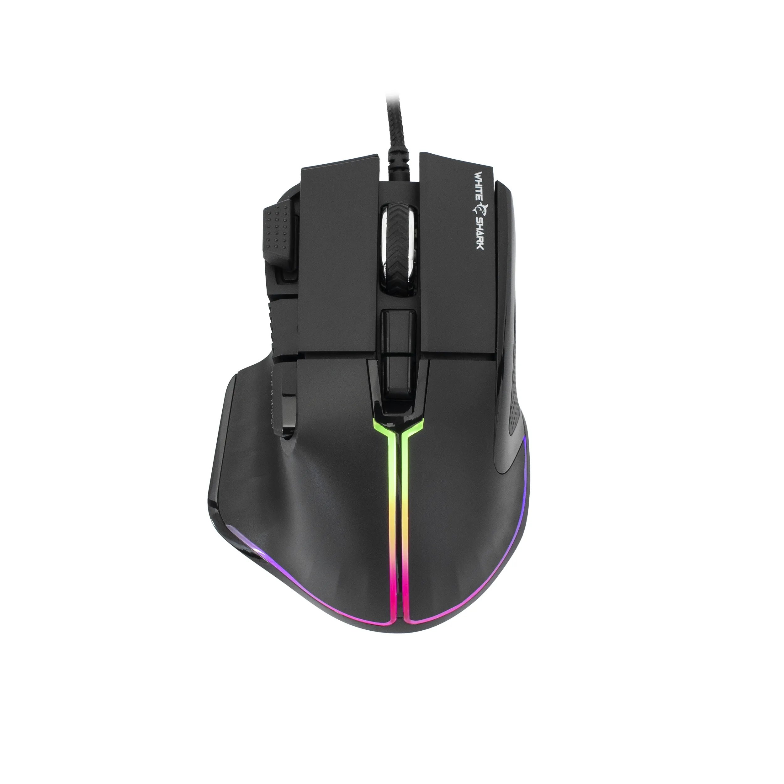 mobilux-marrok-b White Shark MARROK GM-9006 Black RGB / 12.000 dpi