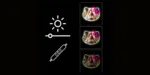 Manta MASNL129WH  Style Neon Lights Cat With A Bow LED Neon Mirror