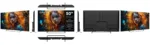 Manta MATV002LUV50 50″ Smart VIDAA TV LED 4K UHD with S2 DVBT2 H Set-Top Box.265/HEVC BT HDR Wi-Fi