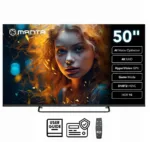Manta MATV002LUV50 50″ Smart VIDAA TV LED 4K UHD with S2 DVBT2 H Set-Top Box.265/HEVC BT HDR Wi-Fi