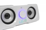 White Shark MOOD GSP-968  RGB Gaming 2.2 Speaker System White