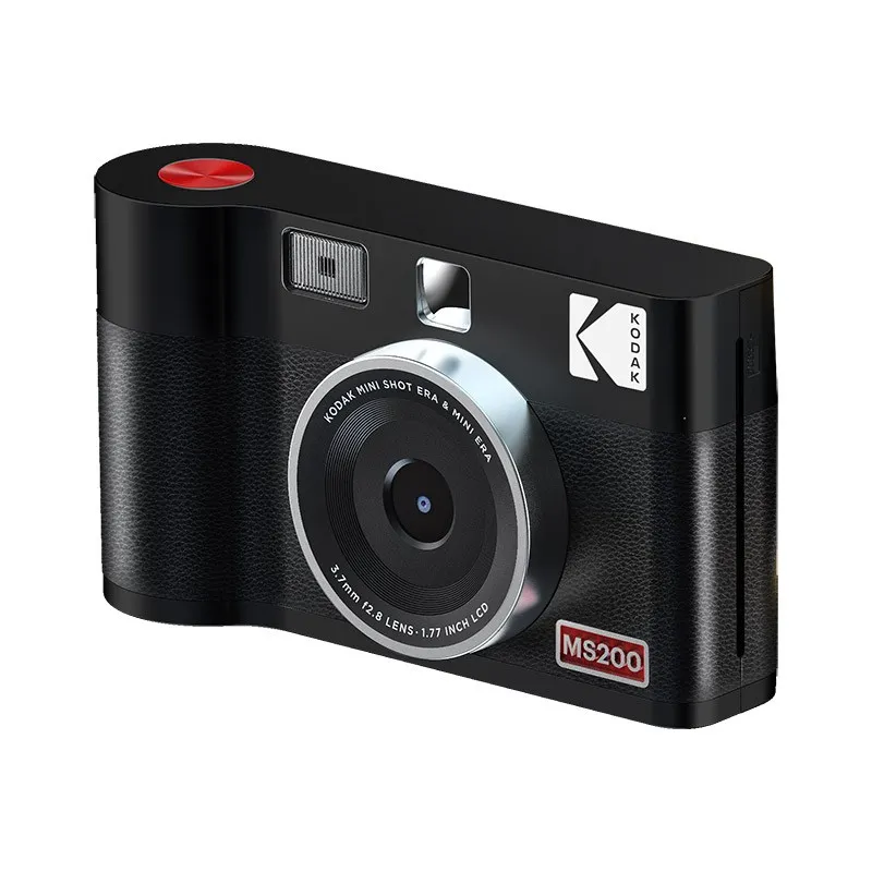mobilux-ms200b Kodak Mini Shot 2 Era Instant Camera and Printer Black KOCAMMS200B