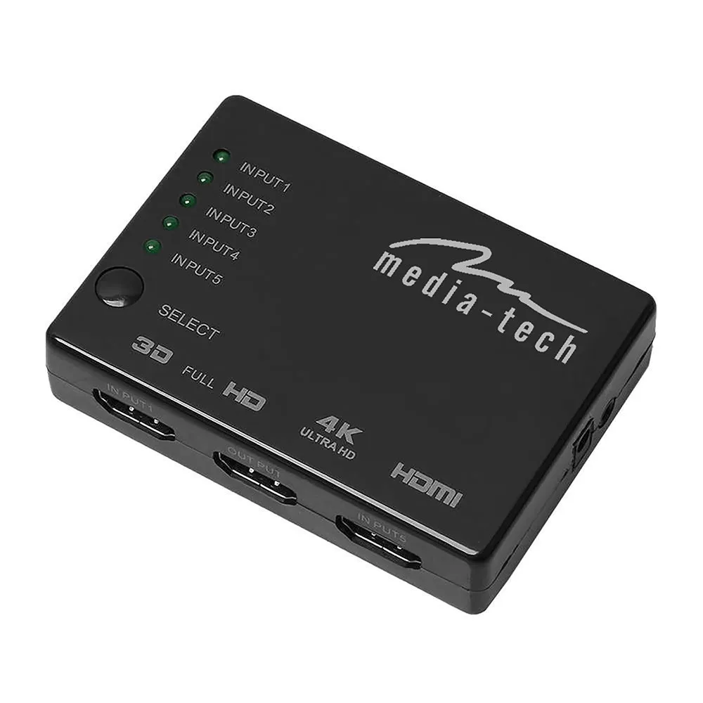 mobilux-mt5207 Media-Tech MT5207 5xHDMI switch 4K
