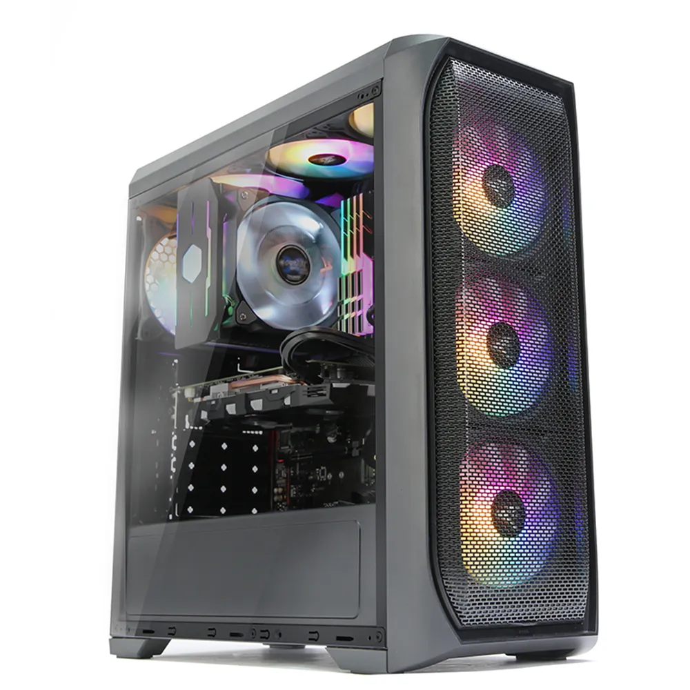 mobilux-n5-mf Zalman N5 MF ATX, RGB fan x4, Mesh