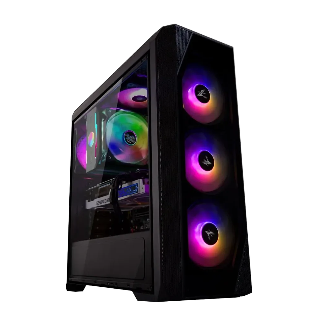 mobilux-n5-tf Zalman N5 TF ATX, RGB fan x4, T/G