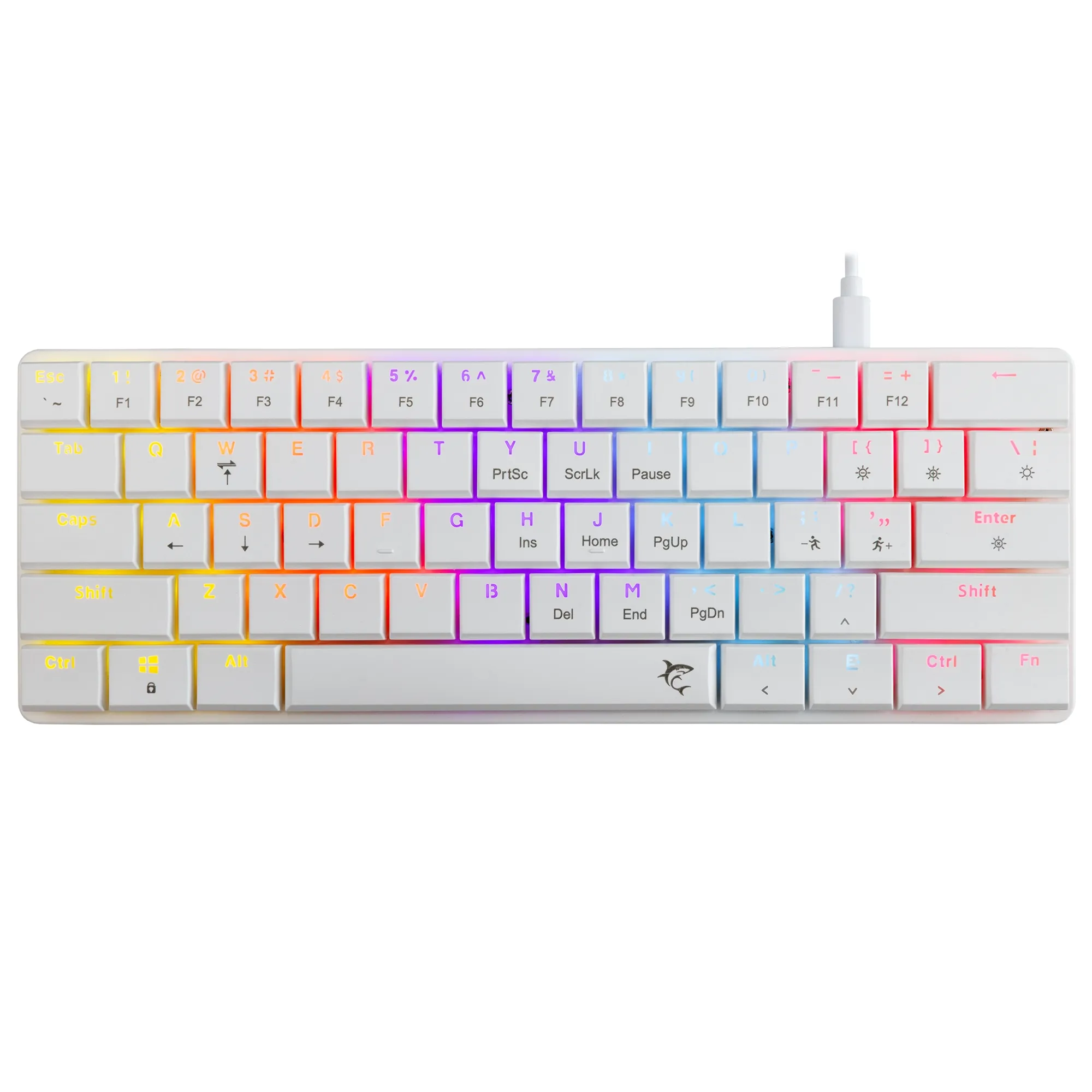 mobilux-nagamaki-w-us-red-sw White Shark GK-006211 Nagamaki White-Mechanical-Red.SW
